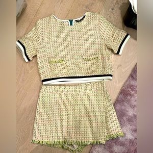 ZARA Tweed Set